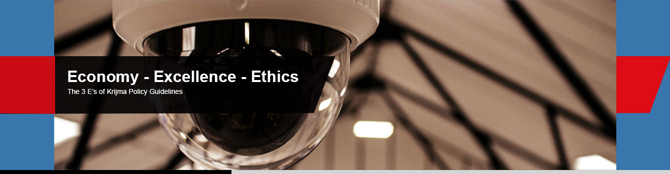 The three E's of Krijma — Economy, Excellence, Ethics